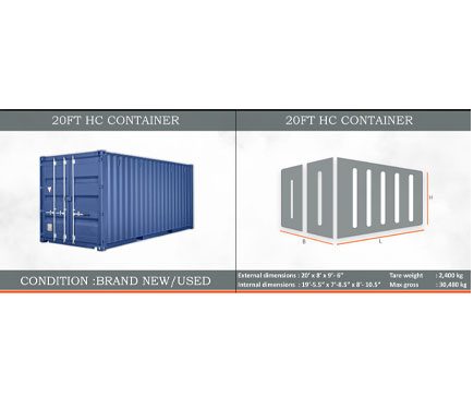 20ft-HC-Container