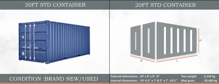 20ft-STD-container