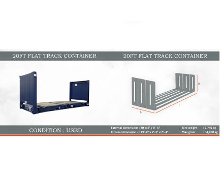 20ft-flat-track-container