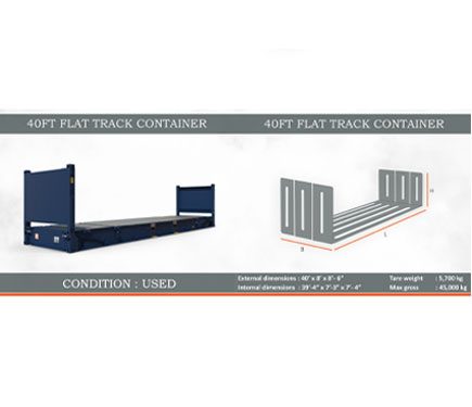 40ft-flattrack-container